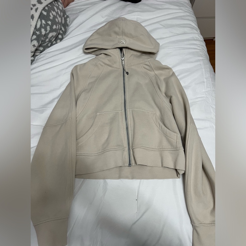 Lululemon full zip oversized scuba hoodie
